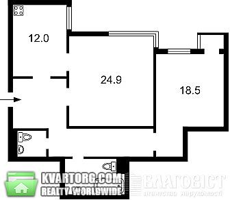 Sell 2-room apartment. Киев,  Краснозвездный пр — photo 2