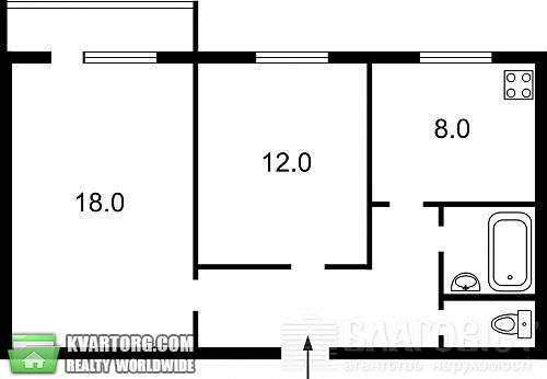 Sell 2-room apartment. Киев, Лайоша Гавро — photo 2