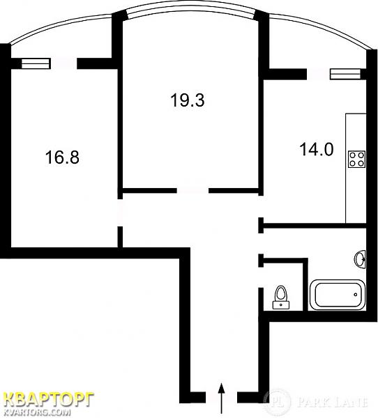 Sell 2-room apartment. Киев, Кольцова — photo 2