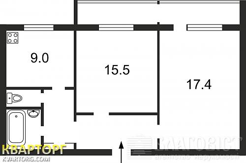 Sell 2-room apartment. Киев, Глушкова пр — photo 2