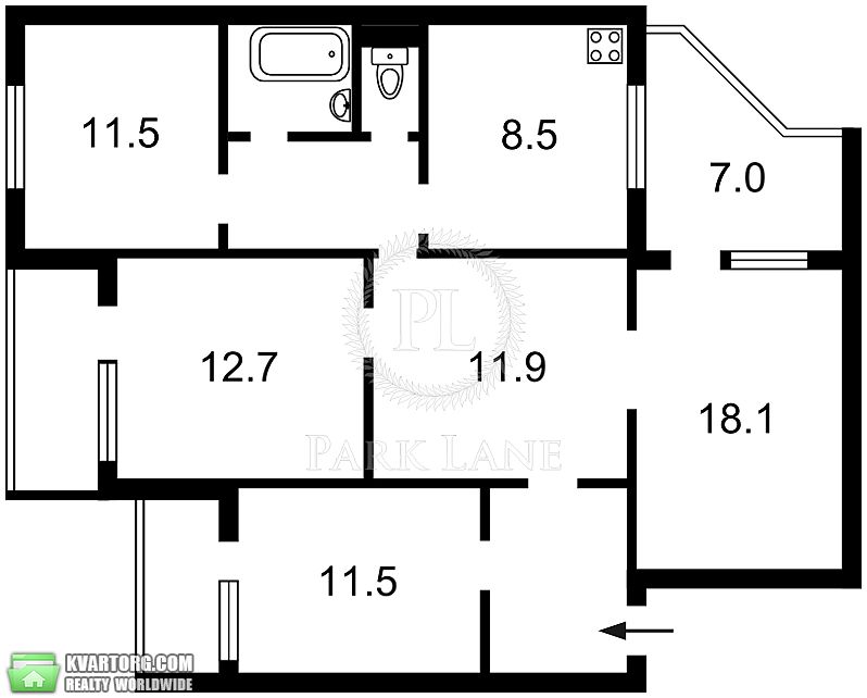 Sell 4-room apartment. Киев,  Героев Сталинграда пр — photo 8