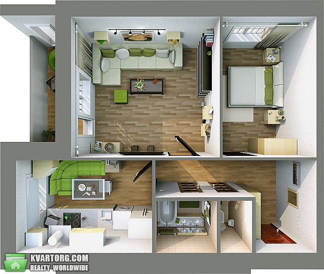 Sell 2-room apartment. Киев, Богдана Хмельницкого — photo 2