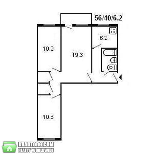 Sell 3-room apartment. Киев,  Отрадный пр — photo 5