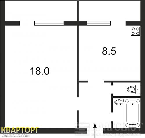 Sell 1-room apartment. Киев, Руденко Ларисы — photo 2