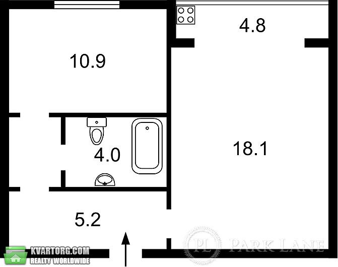 Sell 1-room apartment. Киев,  Ревуцкого — photo 10