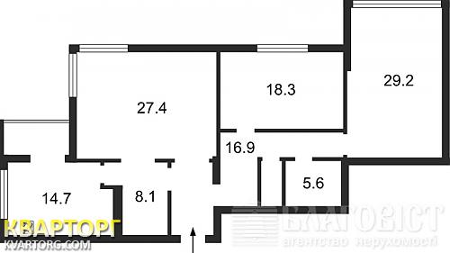Sell 4-room apartment. Киев,  Барбюса — photo 2