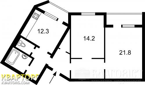 Sell 2-room apartment. Киев,  Бажана — photo 2