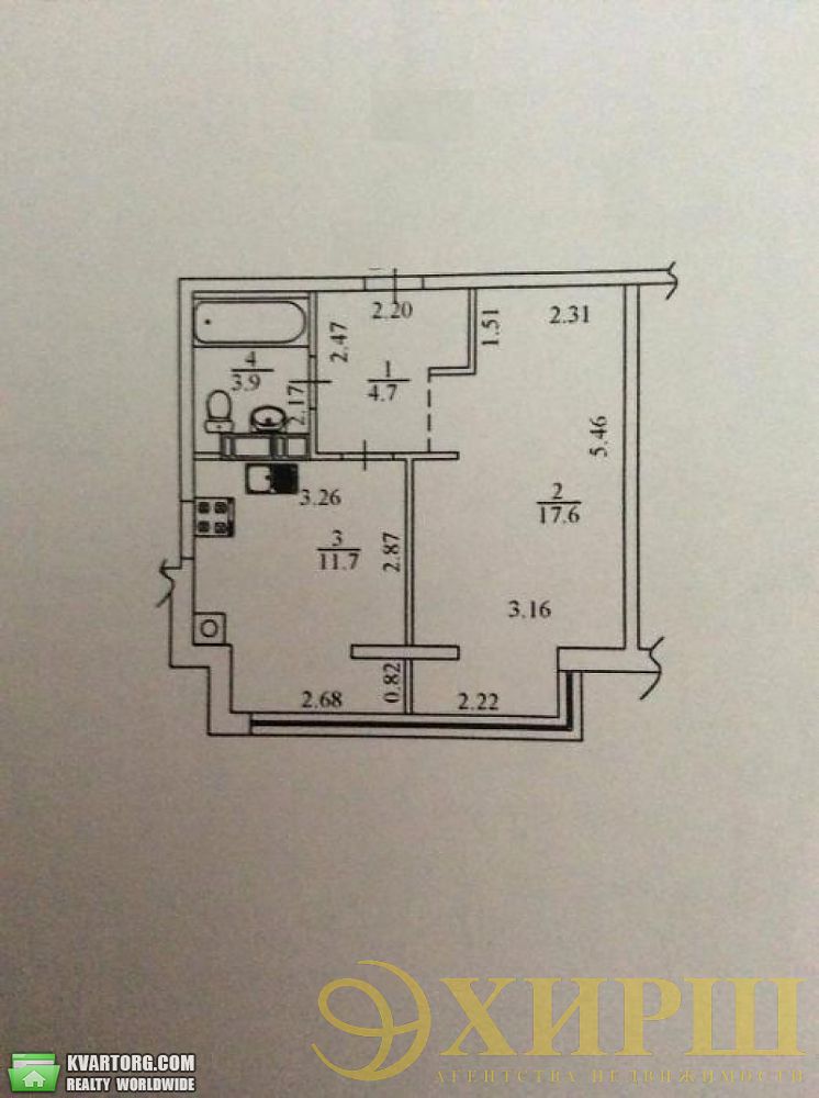 Sell 1-room apartment. Киев, Практичная — photo 2