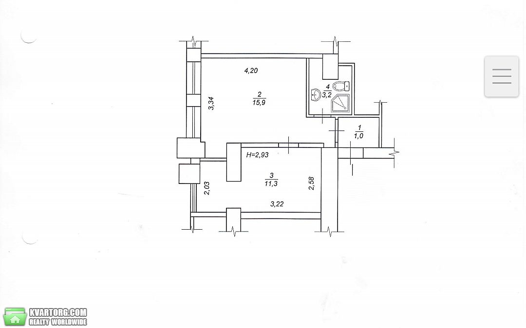 Sell 1-room apartment. Киев, Ветрова — photo 8