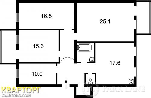 Sell 4-room apartment. Киев, Кропивницкого — photo 2