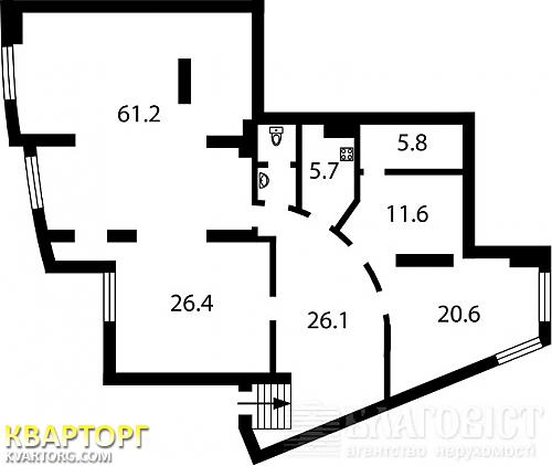 Rent out office. Киев,  Старонаводницкая — photo 3