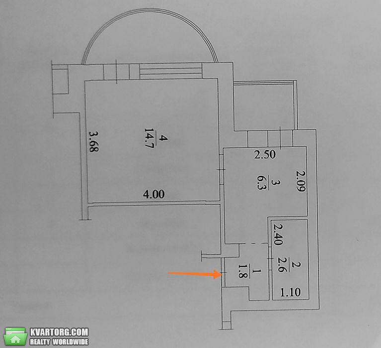 Sell 1-room apartment. Киев,  Азербайджанская — photo 8