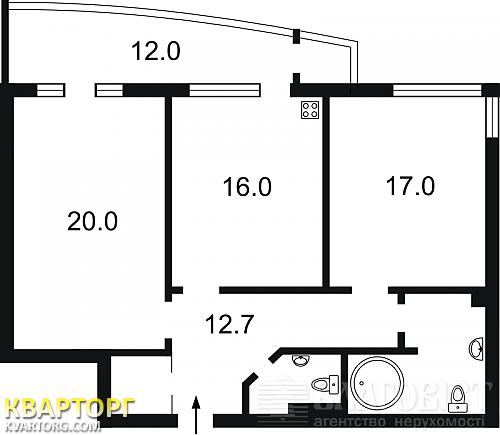 Sell 2-room apartment. Киев,  Барбюса — photo 2
