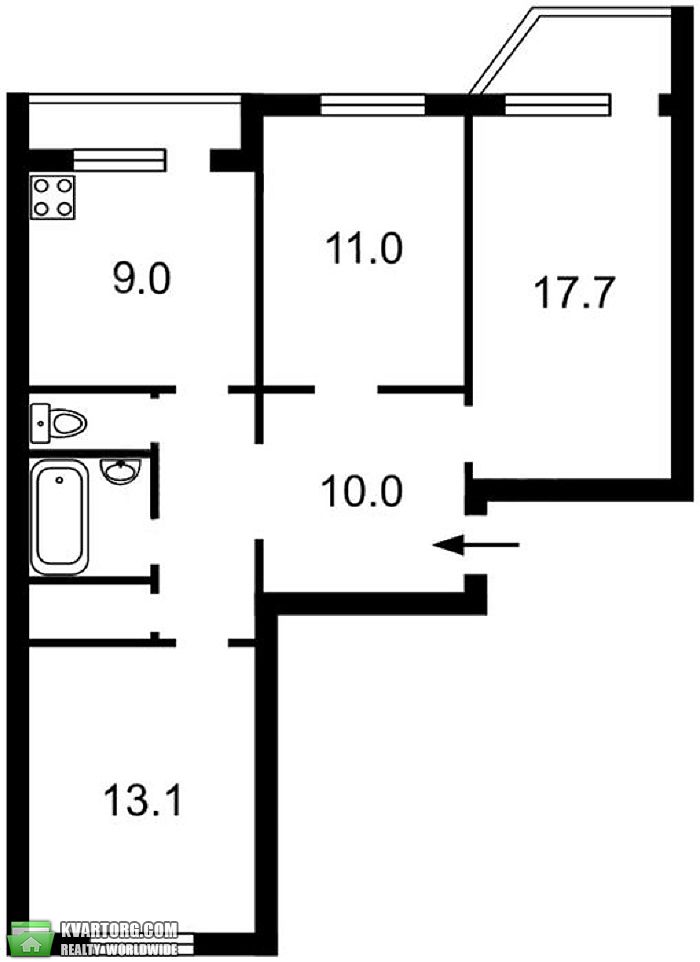 Sell 3-room apartment. Киев, Ефремова — photo 7