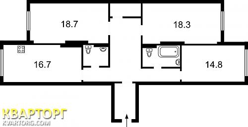 Sell 3-room apartment. Киев, Крамского — photo 4