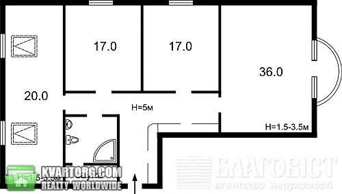 Sell 3-room apartment. Киев, Златоустовская — photo 10