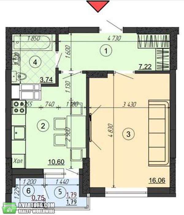 Sell 2-room apartment. Киев,  Стуса — photo 3