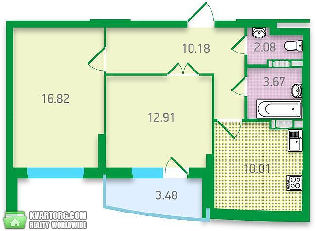 Sell 2-room apartment. Киев,  Освободителей пр — photo 7