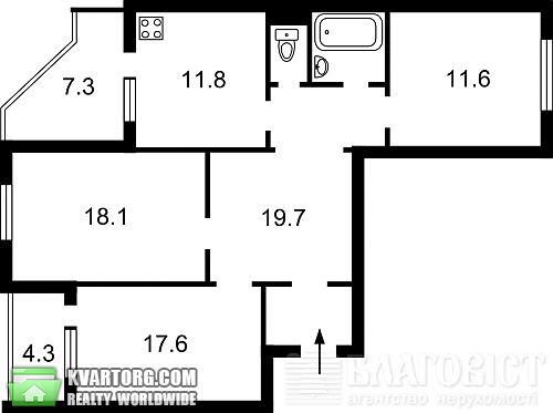 Sell 3-room apartment. Киев,  Григоренко пр — photo 2