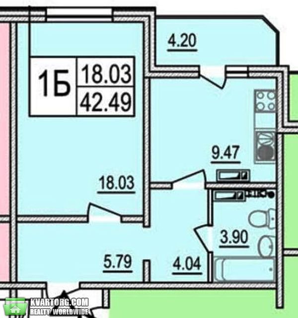 Sell 1-room apartment. Киев,  Гмыри — photo 3
