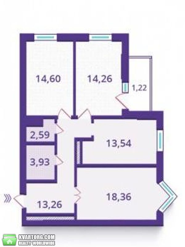 Sell 3-room apartment. Киев,  Победы пр — photo 2