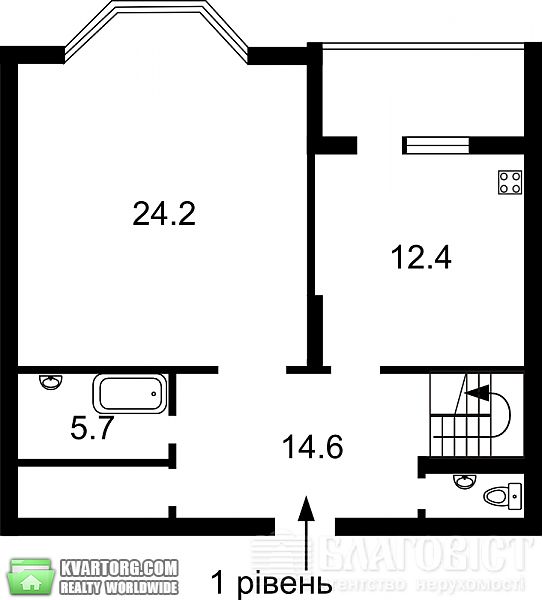 Sell 3-room apartment. Киев, Княжий Затон — photo 1
