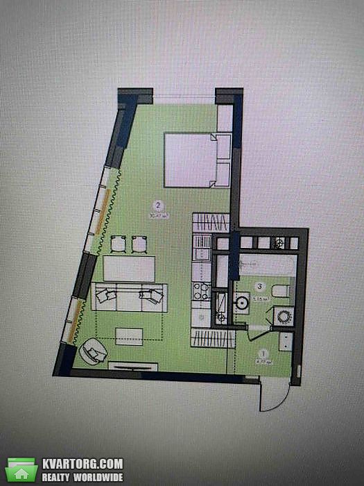Sell 1-room apartment. Киев,  Заболотного — photo 4