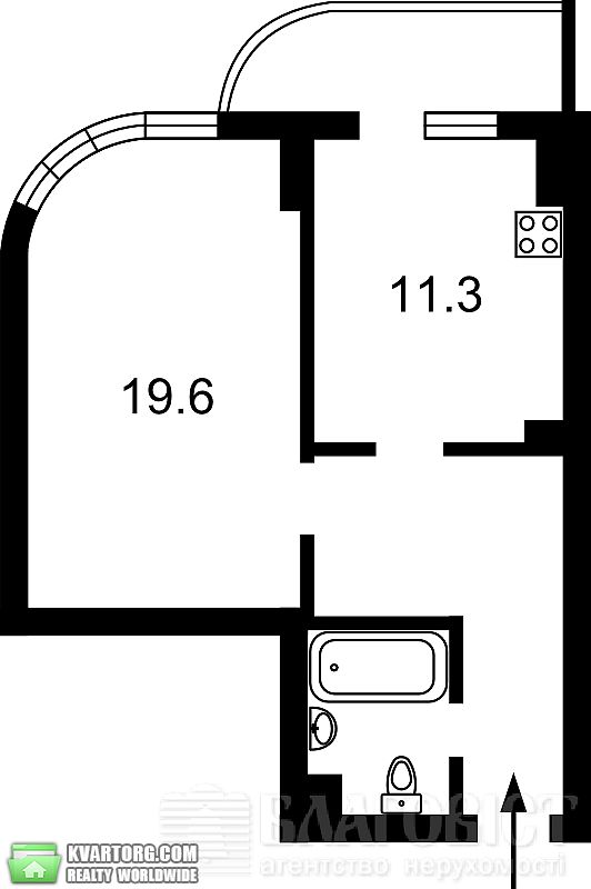 Sell 1-room apartment. Киев, Драгомирова — photo 2