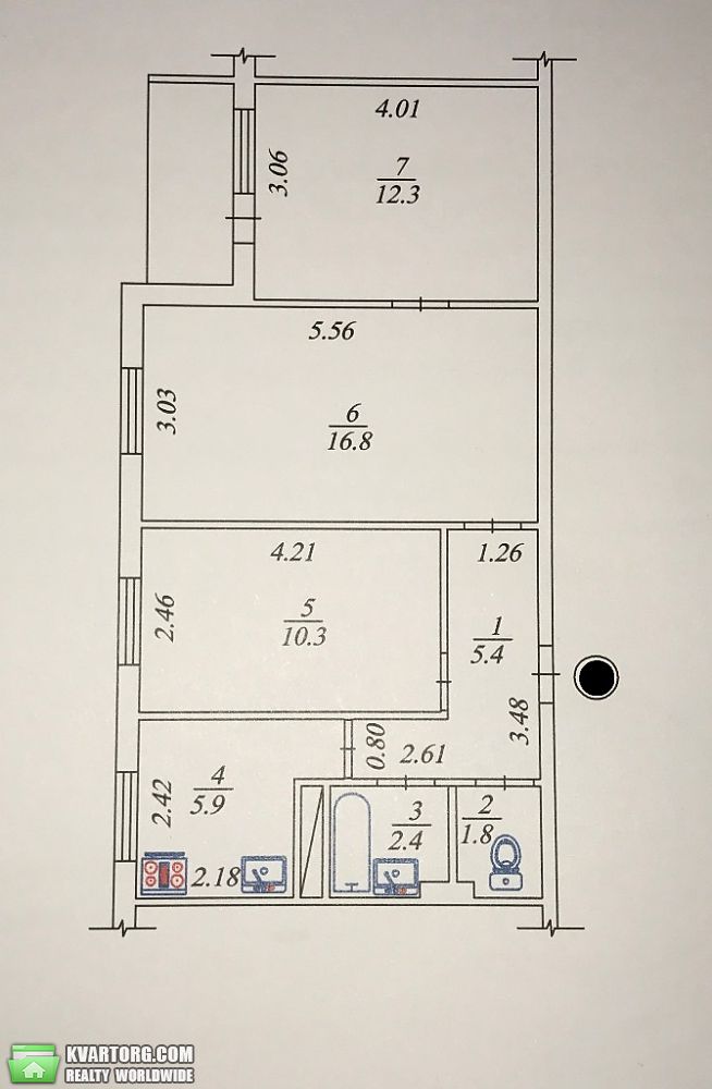 Sell 3-room apartment. Киев,  Якуба Коласа — photo 2