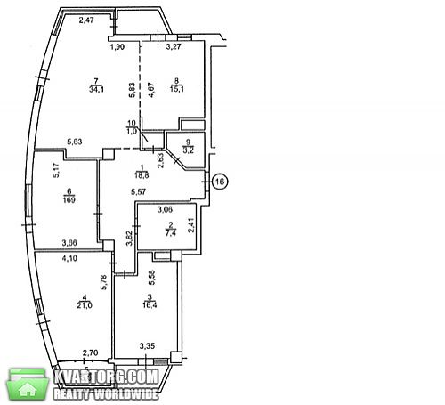 Sell 4-room apartment. Киев, Ломоносова — photo 5