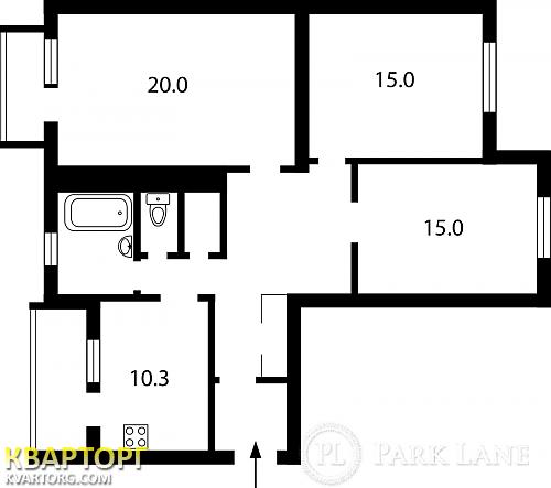 Sell 3-room apartment. Киев,  Давыдова бул — photo 2