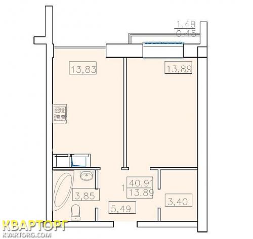 Sell 1-room apartment. Одесса, Французский бул. — photo 2