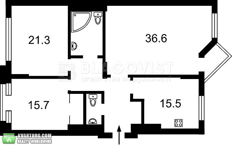 Sell 3-room apartment. Киев,  Ветрова — photo 1