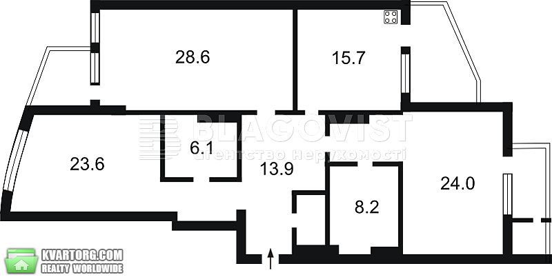 Sell 3-room apartment. Киев,  Леси Украинки бул — photo 1