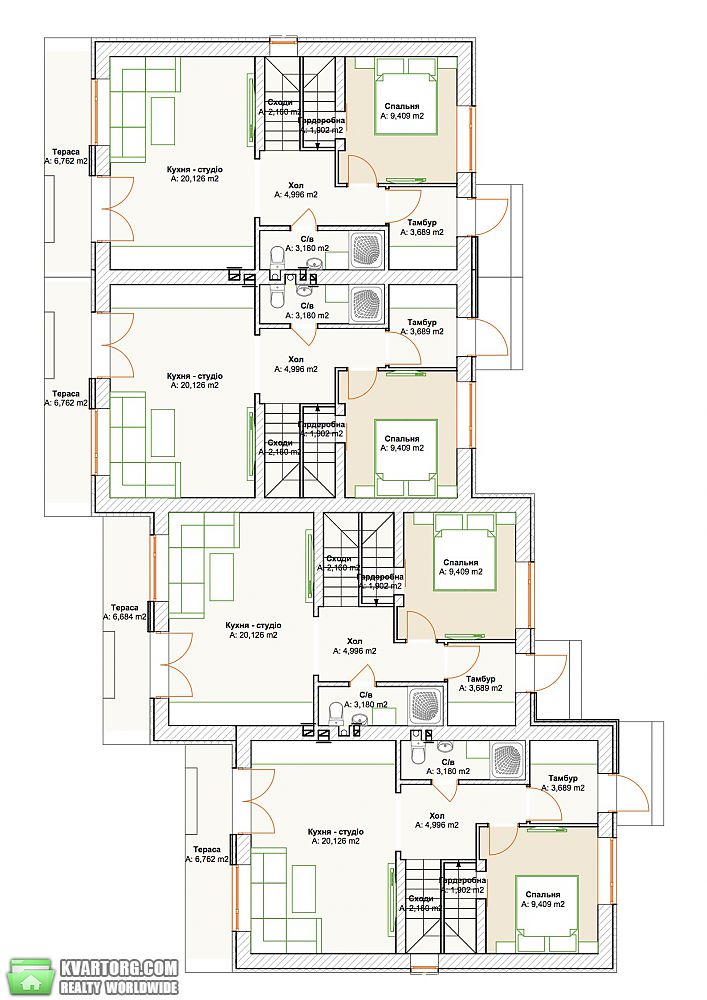 Sell Townhouse. Ирпень,  Озерная — photo 6