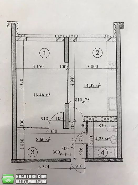 Sell 1-room apartment. Киев, Каменская — photo 3