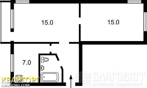Sell 2-room apartment. Киев, Стеценко — photo 2