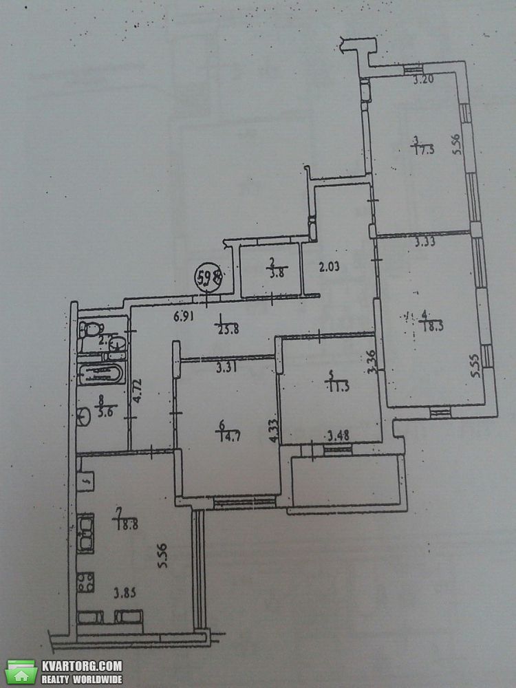 Sell 4-room apartment. Киев,  Конева — photo 2