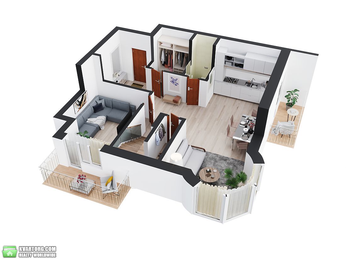 Sell 3-room apartment. Киевская обл., Молодежная — photo 2