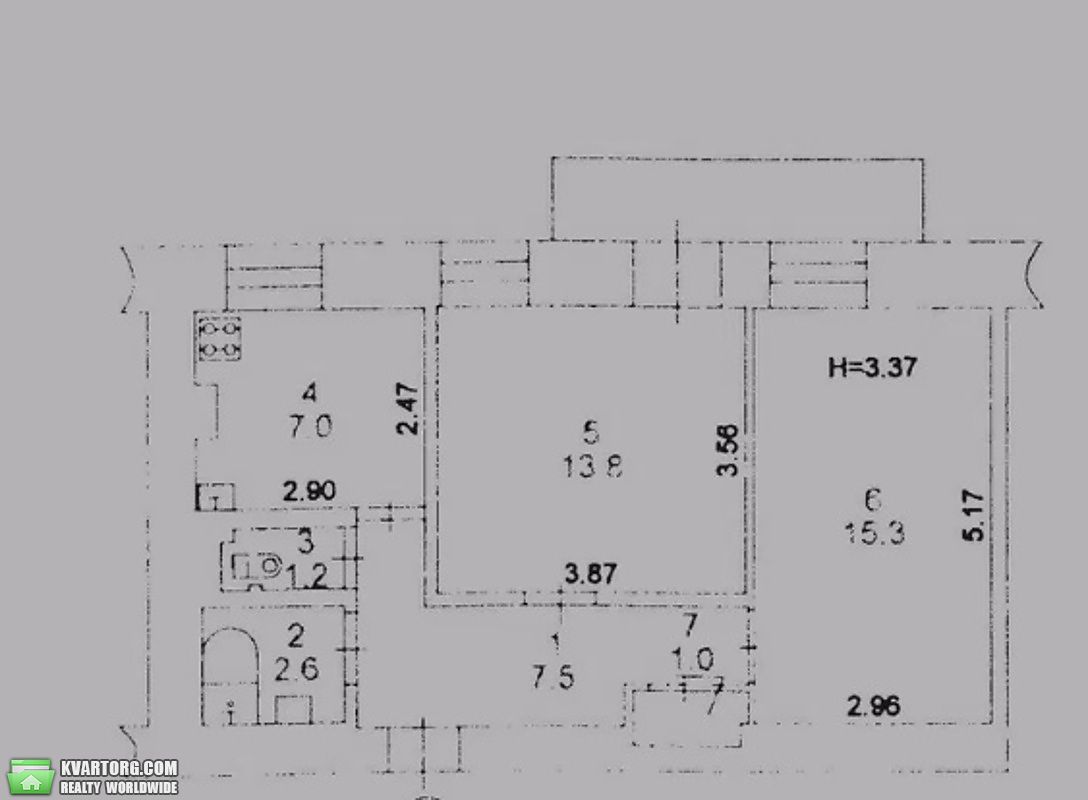 Sell 2-room apartment. Киев,  Сечевых Стрельцов — photo 2