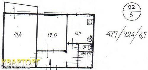 Rent out 2-room apartment. Одесса, Вильямса — photo 2