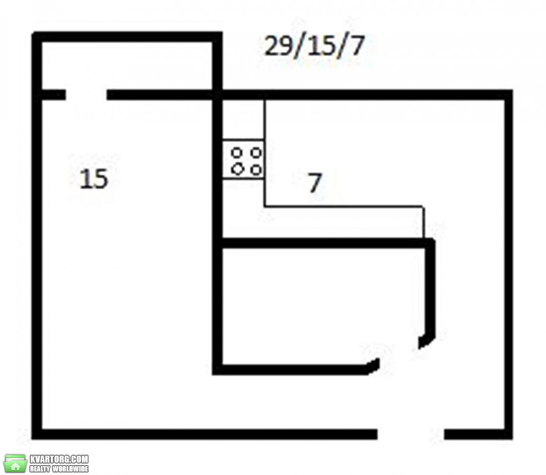 Sell 1-room apartment. Киев,  Бойченко — photo 6