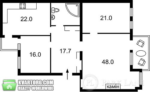 Sell 3-room apartment. Киев,  Гоголевская — photo 2