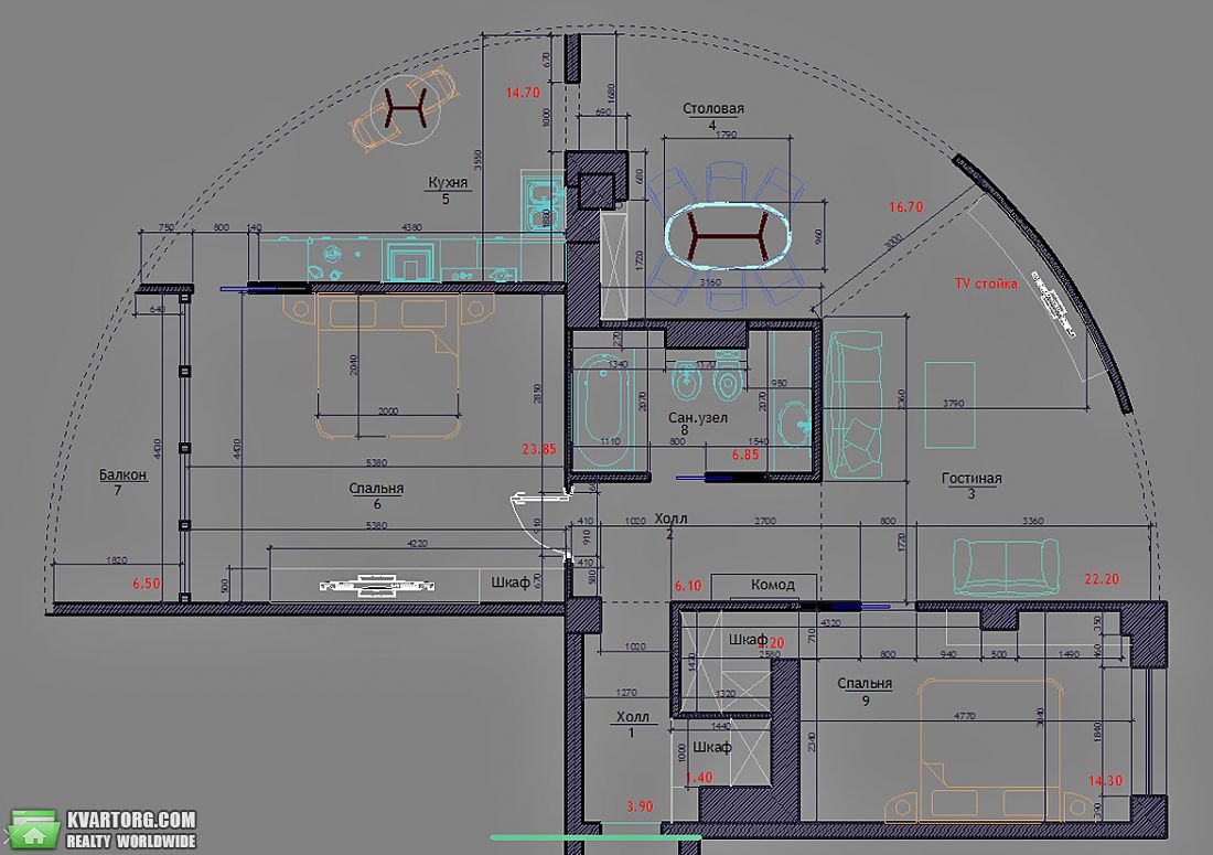 Sell 3-room apartment. Одесса, Базарная — photo 1