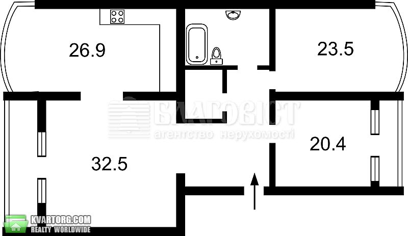 Sell 3-room apartment. Киев,  Оболонская наб — photo 7