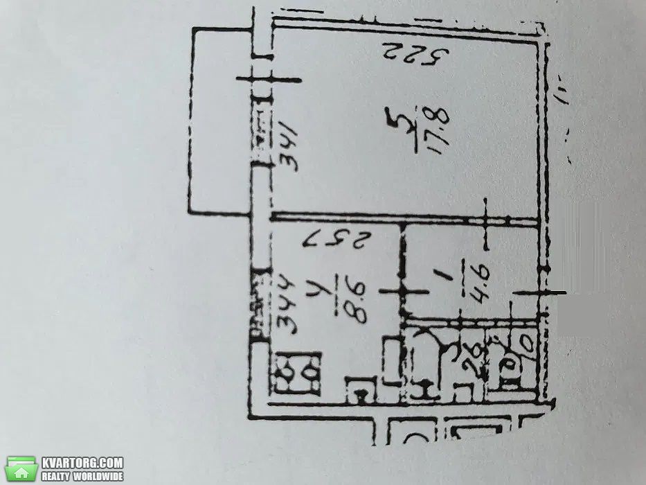Sell 1-room apartment. Киев, Иорданская — photo 6