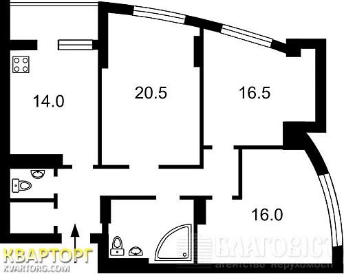 Sell 3-room apartment. Киев, Победы пр — photo 2