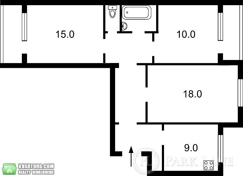 Sell 3-room apartment. Киев,  Героев Днепра — photo 3