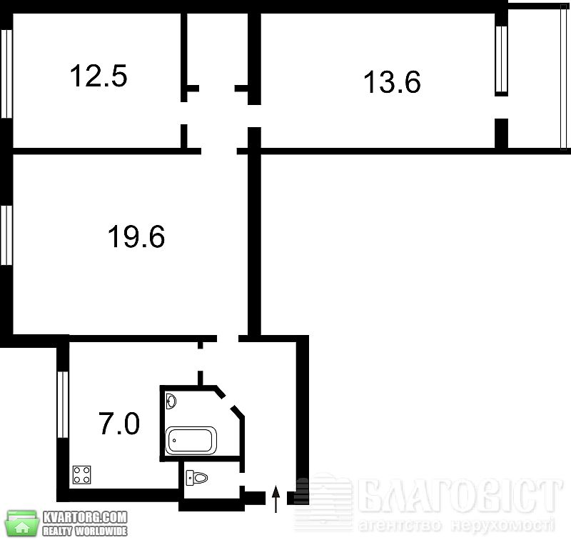 Sell 3-room apartment. Киев,  Победы пр — photo 3