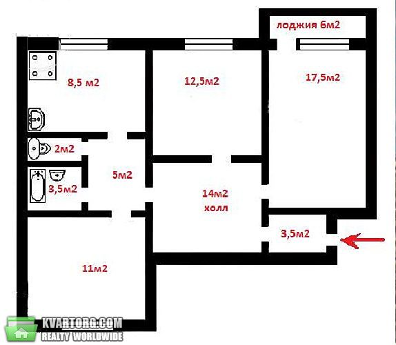 Sell 3-room apartment. Киев,  Пушиной — photo 8